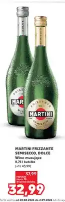 Kaufland Wino musujące Martini Frizzante Dolce oferta