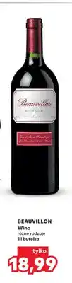 Kaufland Wino czerwone Beauvillon oferta