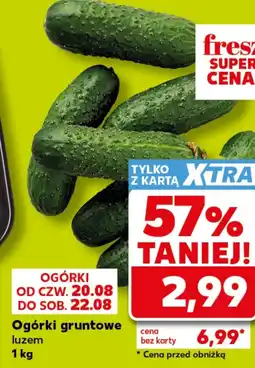 Kaufland Ogórki oferta