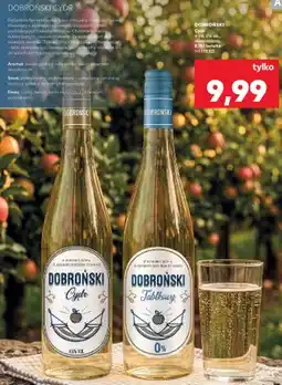Kaufland Cydr Dobroński oferta