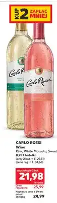 Kaufland Wino różowe Carlo Rossi Pink oferta