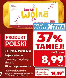 Kaufland Jajka Kurka wolna oferta