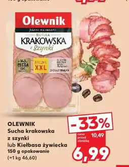 Kaufland Sucha krakowska z szynki Olewnik oferta