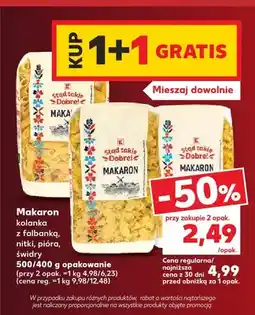 Kaufland Makaron kolanka z falbanką Stąd takie Dobre! oferta