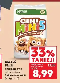 Kaufland Płatki śniadaniowe Nestlé Cini Minis oferta
