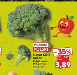 Kaufland Brokuł polski K-Stąd Takie Dobre oferta