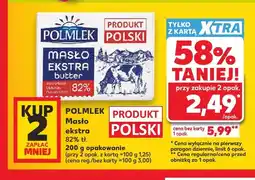 Kaufland Masło ekstra Polmlek oferta