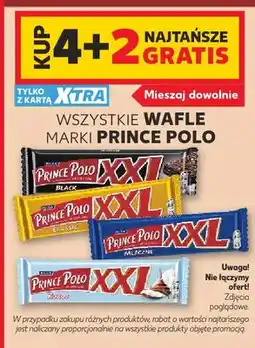 Kaufland Wafelek Prince Polo Black XXL oferta