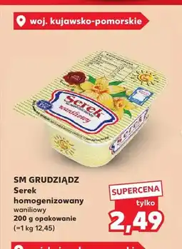 Kaufland Serek homogenizowany waniliowy SM Grudziądz oferta