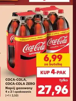 Kaufland Napój gazowany Coca-Cola 4-pak oferta