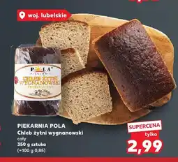 Kaufland Chleb żytni wygnanowski cały Piekarnia Pola oferta
