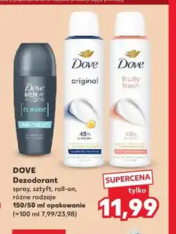 Kaufland Dezodorant w sprayu Dove oferta
