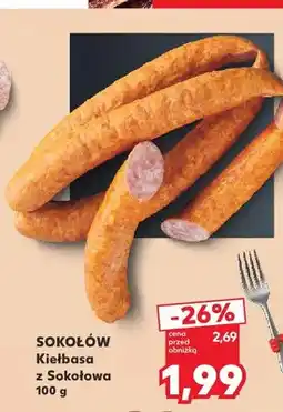 Kaufland Kiełbasa z Sokołowa Sokołów oferta