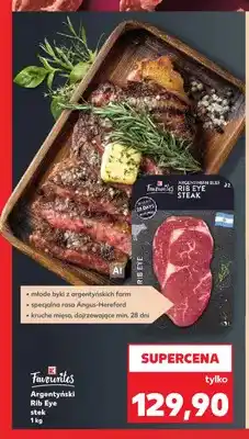 Kaufland Stek argentyński Rib Eye Favourites oferta