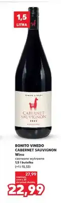 Kaufland Wino czerwone Bonito Vinedo Cabernet Sauvignon oferta