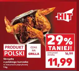Kaufland Skrzydła z polskiego kurczaka w marynacie paprykowej oferta