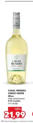 Kaufland Wino białe półwytrawne Casal Mendes Vinho Verde oferta