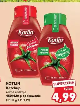 Kaufland Ketchup Kotlin Pikantny oferta