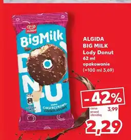 Kaufland Lody Donut Algida Big Milk oferta