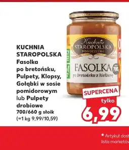 Kaufland Fasolka po bretońsku Kuchnia Staropolska oferta