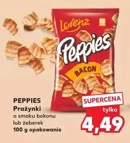 Kaufland Prażynki o smaku żeberek Peppies oferta
