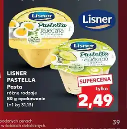 Kaufland Pasta Pastella jajeczna Lisner oferta