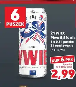 Kaufland Piwo Żywiec 6-pak oferta