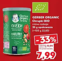 Kaufland Chrupki Gerber Organic BIO oferta