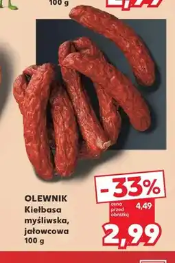 Kaufland Kiełbasa jałowcowa Olewnik oferta