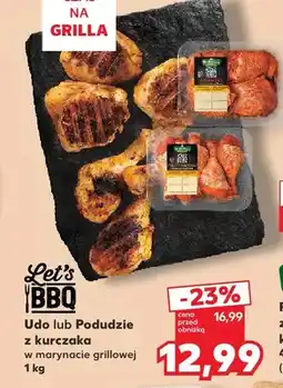 Kaufland Udo z kurczaka w marynacie grillowej Let's BBQ oferta