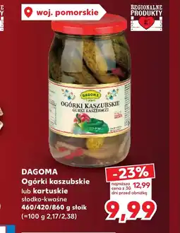 Kaufland Ogórki Dagoma oferta