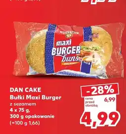 Kaufland Bułki Maxi Burger z sezamem Dan Cake oferta