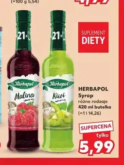 Kaufland Syrop malinowy Herbapol oferta
