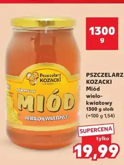 Kaufland Miód wielokwiatowy Pszczelarz Kozacki oferta