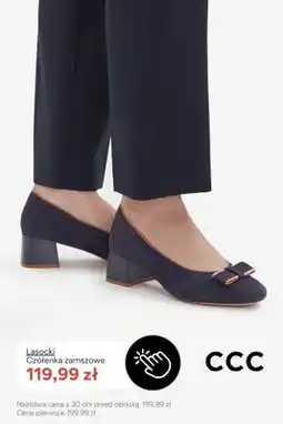 CCC Czółenka zamszowe Lasocki oferta