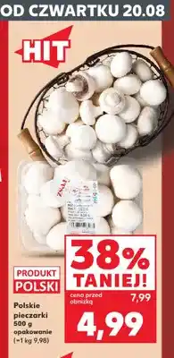 Kaufland Pieczarki świeże polskie oferta