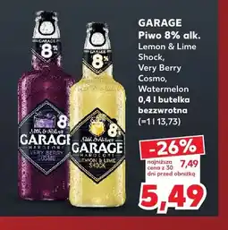 Kaufland Piwo Garage Very Berry Cosmo oferta