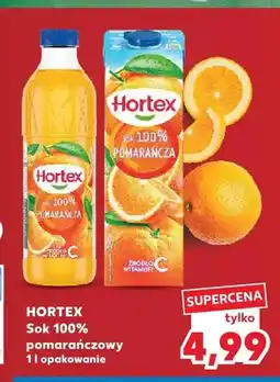 Kaufland Sok pomarańczowy Hortex 100% oferta