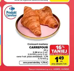 Carrefour Croissant maślany Carrefour oferta