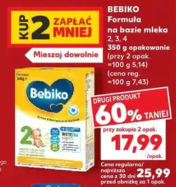 Kaufland Mleko modyfikowane Bebiko oferta