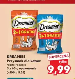 Kaufland Przysmak dla kotów Dreamies z kurczakiem 3-pak oferta
