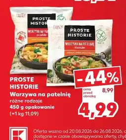 Kaufland Warzywa na patelnię po polsku Proste Historie oferta