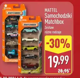 ALDI Samochodziki Matchbox oferta