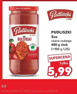 Kaufland Sos boloński Pudliszki oferta