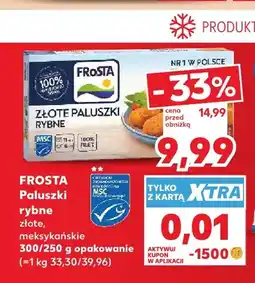 Kaufland Paluszki rybne złote FRoSTA oferta