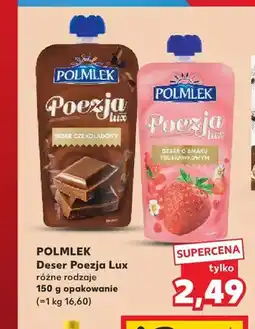 Kaufland Deser Poezja Lux Polmlek oferta