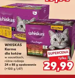 Kaufland Karma dla kota Whiskas Pure Delight 24-pak oferta