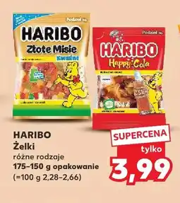 Kaufland Żelki Złote Misie Haribo oferta