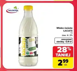 Carrefour Mleko świeże Łaciate 2% oferta