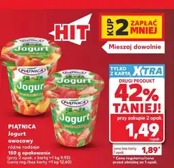 Kaufland Jogurt owocowy Piątnica oferta